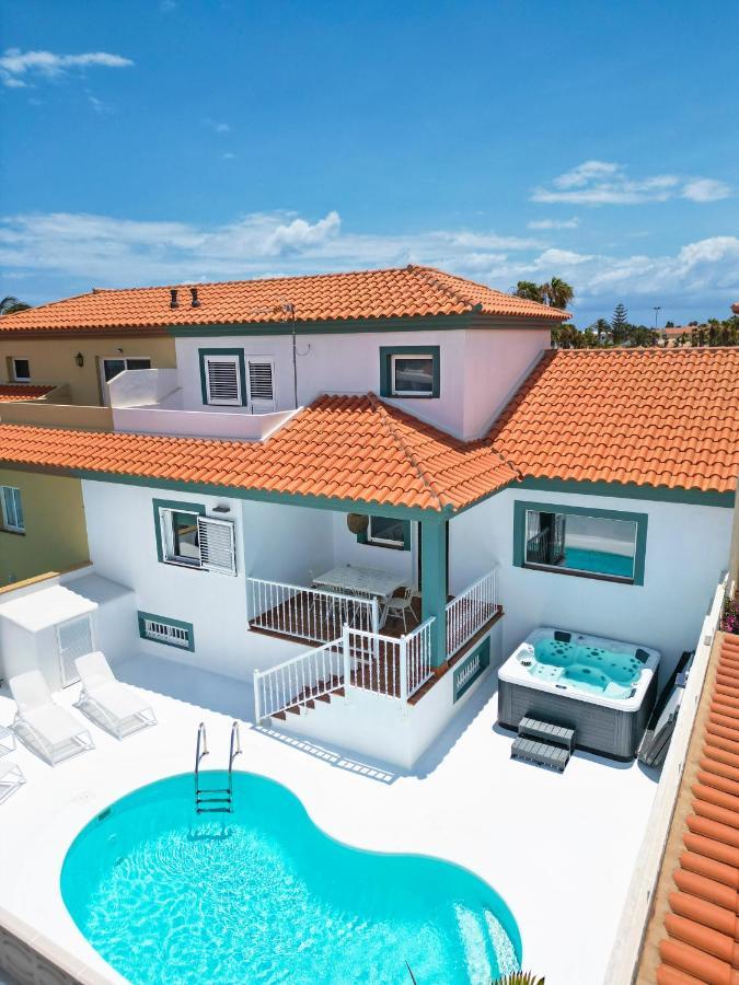 Villa Veaco Beach With Jacuzzi And Private Pool Corralejo Kültér fotó
